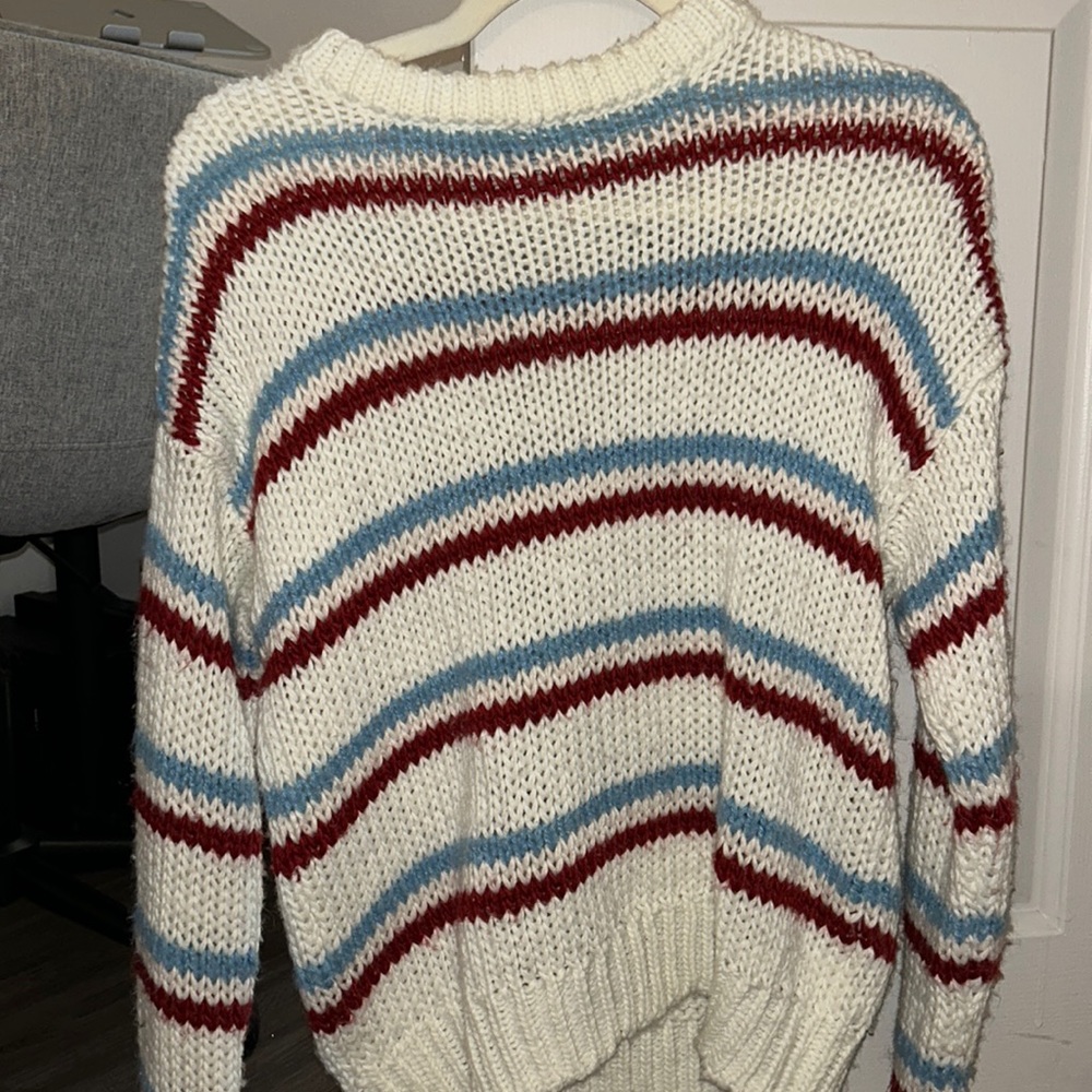 Rue Stiic (Anthropologie) red, white and blue sweater